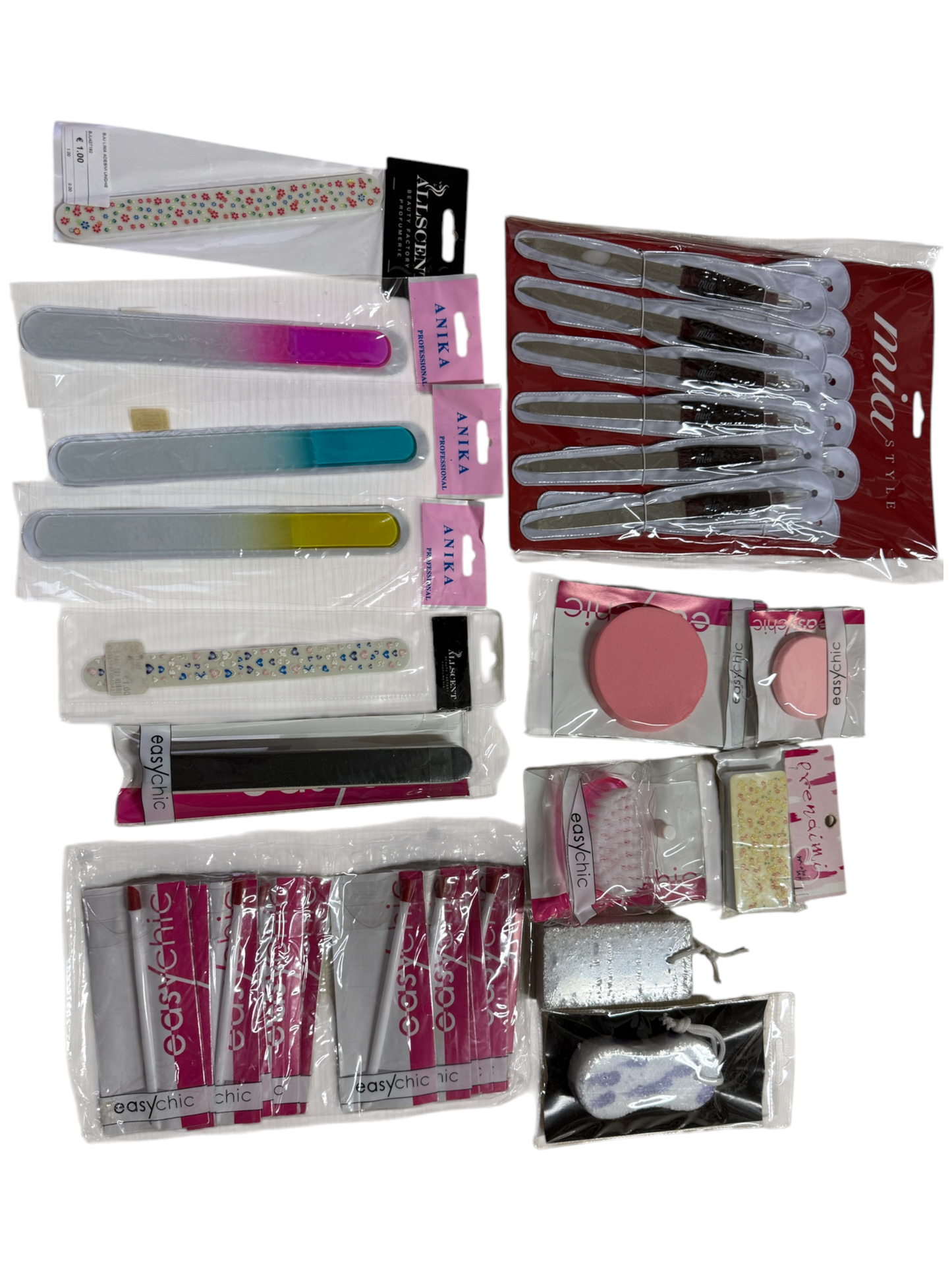 Set Manicure e Pedicure 120 pezzi misti