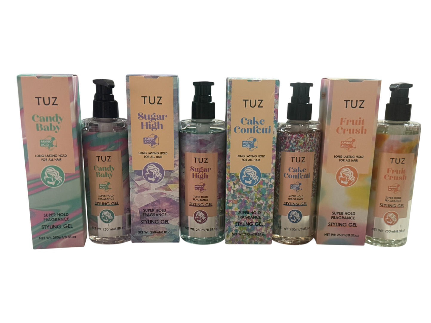 cartone 12 pezzi Styling Gel 4 profumazioni