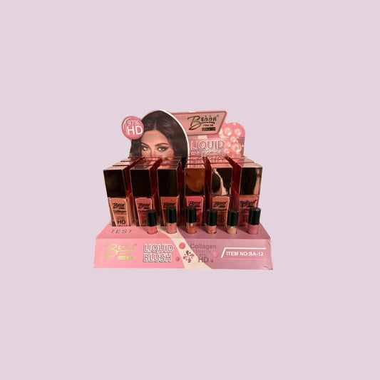 Blush al Collagene 97% HD 35ml 6 Tonalità Box 24 Pezzi