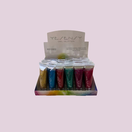 Glitter Corpo 6 Tonalità Differenti Box 30 Pezzi