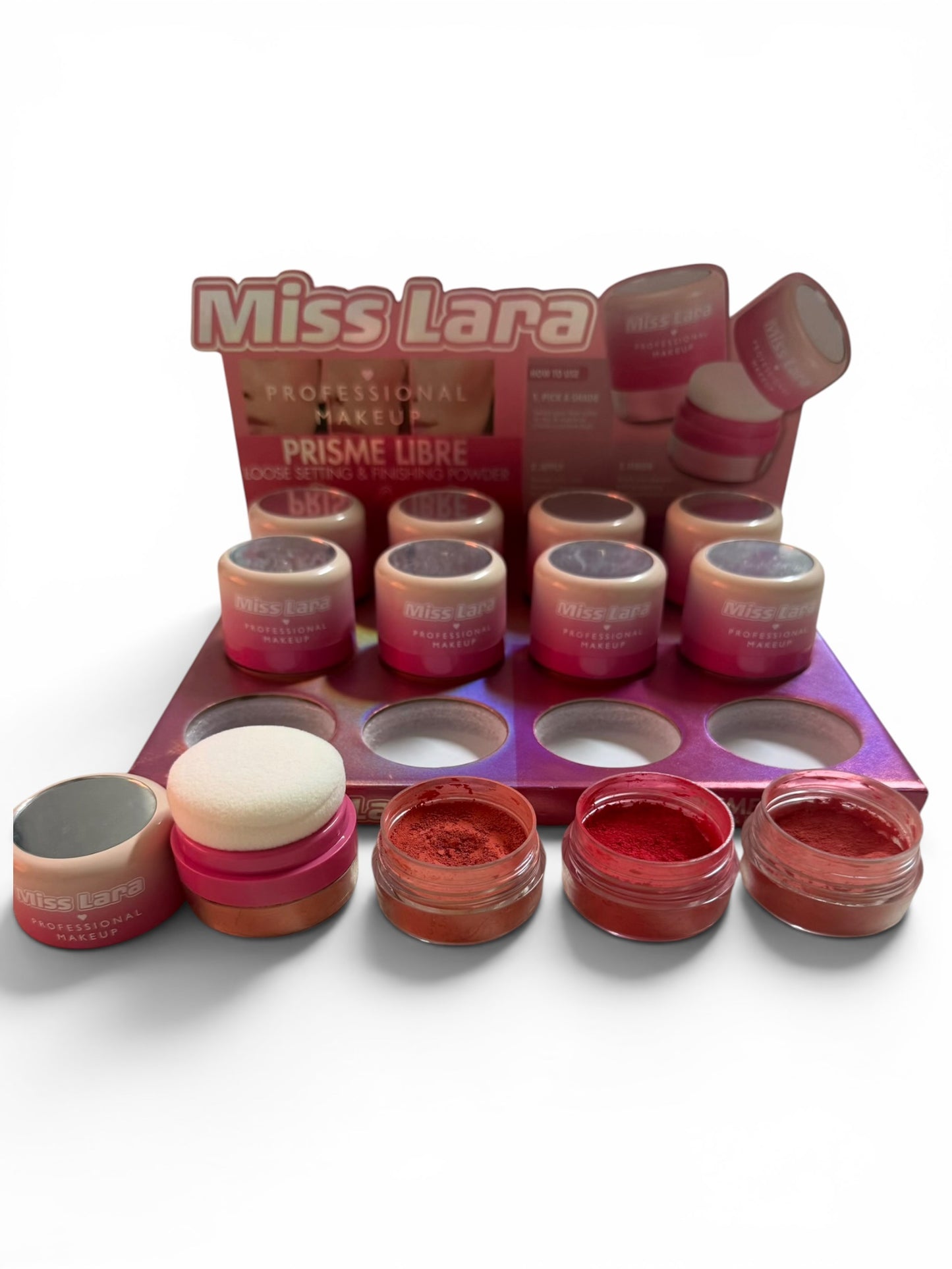Box 12 blush con applicatore 4 tonalità