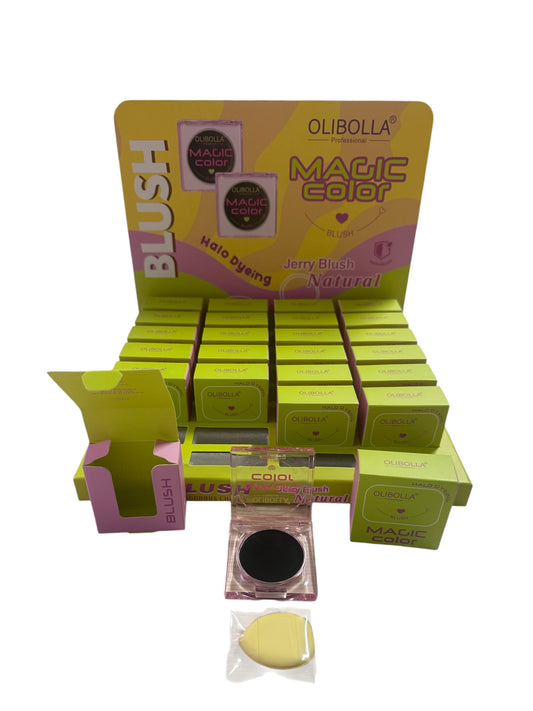 Box 24 palette blush magic comb tonalità in base al PH della pelle