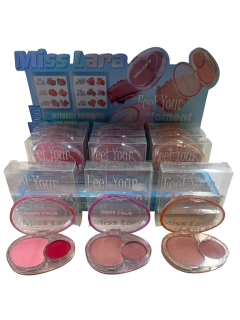 Box 12 palette blush e cipria