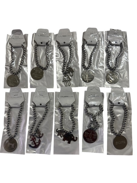 12 Bracciali in acciaio scegli l'opzione risparmio nel menu