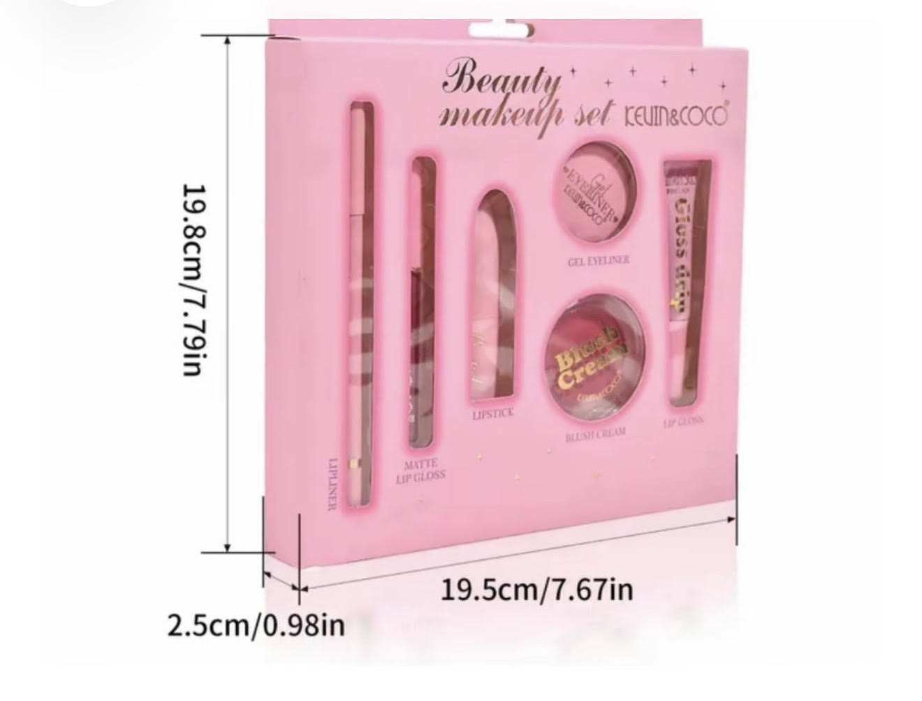 4 CONFEZIONI REGALO kevin&Coco 6 pezzi all'interno