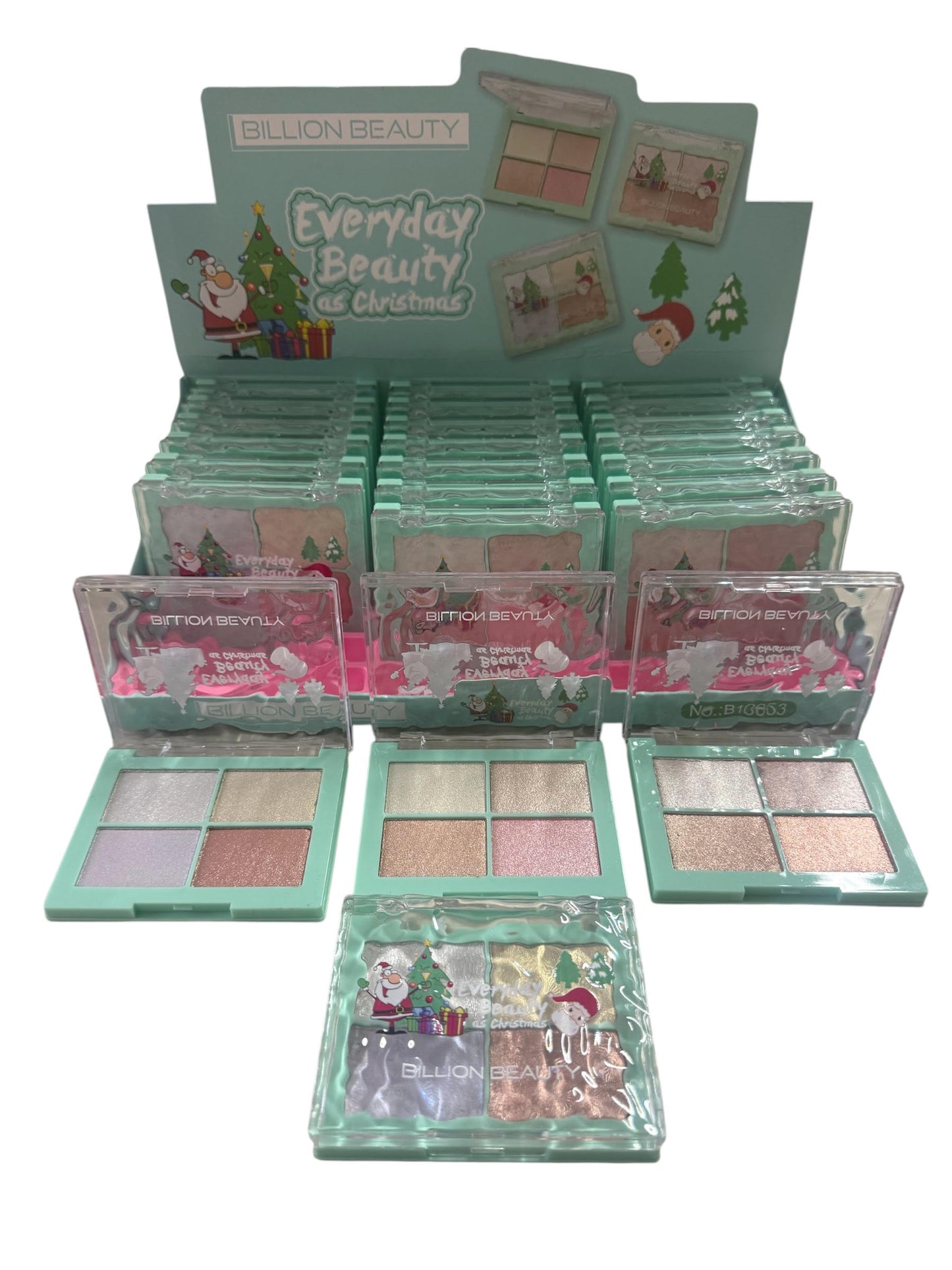 Box 24 palette illuminante natalizie 3 REFENZE DI PALETTE 12 TONALITà