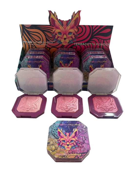 Box 12 Blush in terracotta 3 tonalità