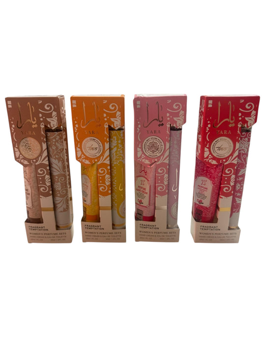 10 Set YARA profumo e crema corpo 35ML 4 fragranze