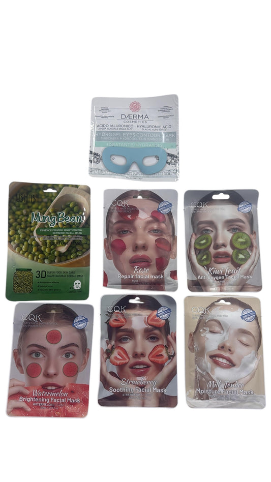 25 pezzi maschera viso in tessuto