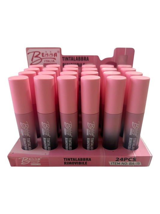 Box 24 tinte labbra tatto 6 tonalità