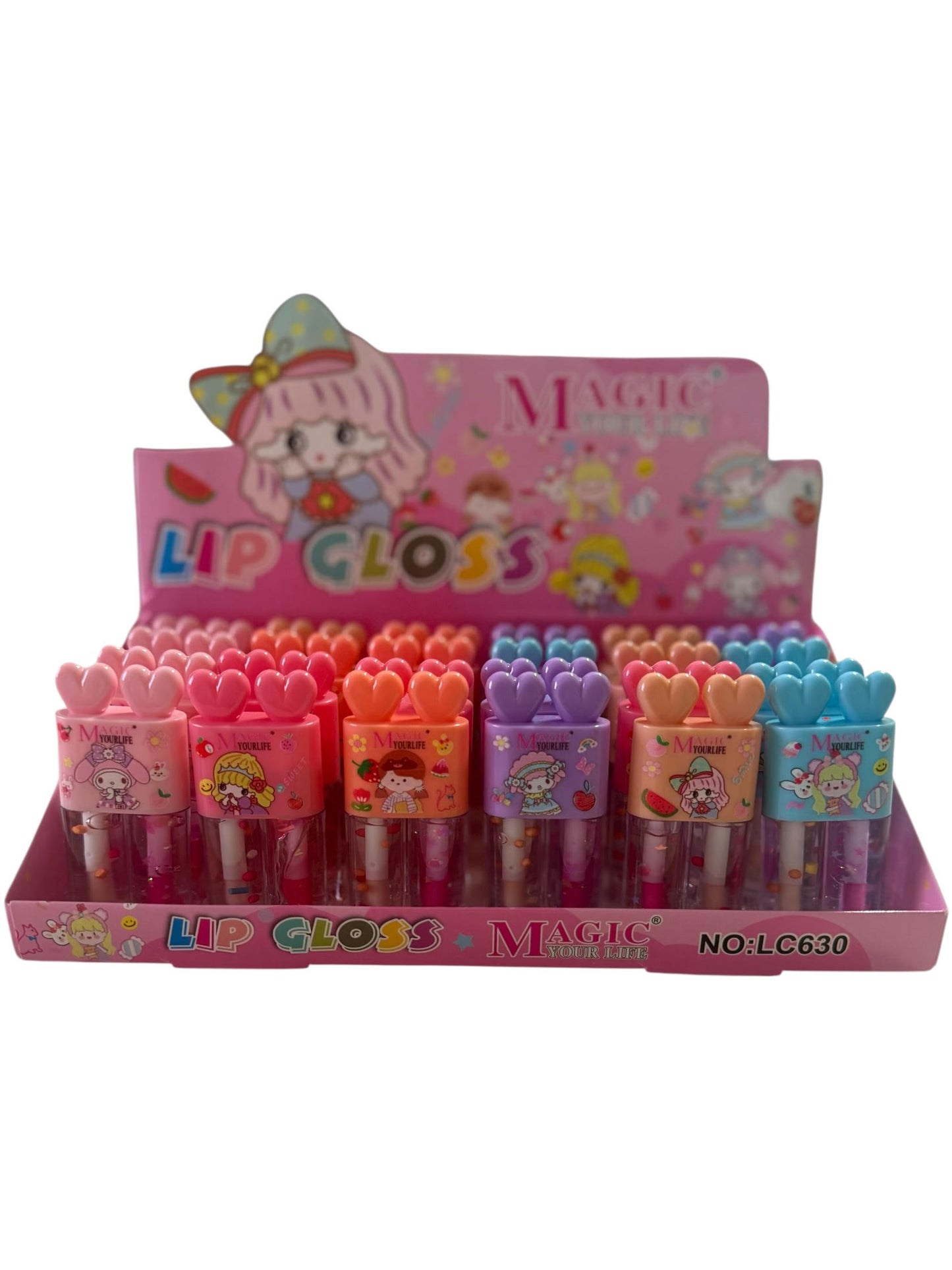 Box 24 lip gloss magic duo