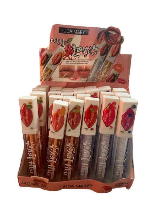 Box 24 lip magic cambia colore in base al PH della pelle