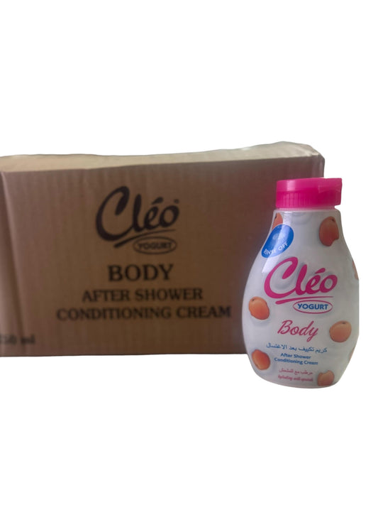 12 pezzi CLEO crema corpo dopo doccia 250 ML