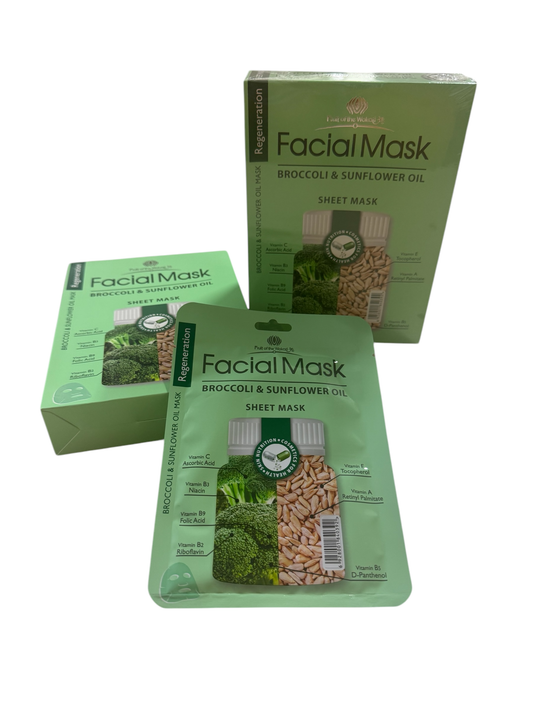 Box 10 maschere viso in tessuto