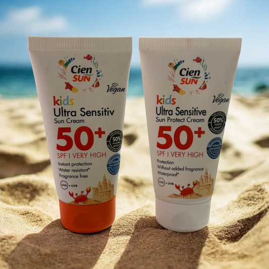 10 pezzi protezione solar 50+ pelle sensibile  per bambini